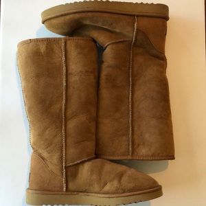 Ugg Classic Tall Boot Chestnut Size W10 EEEUC